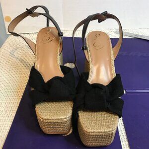 SAM EDELMAN WOMENS THERESA 2 WEDGE SIZE 10 NEW